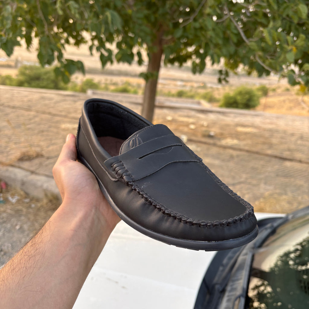 موكاسا اصلية بالجلد الطبيعي