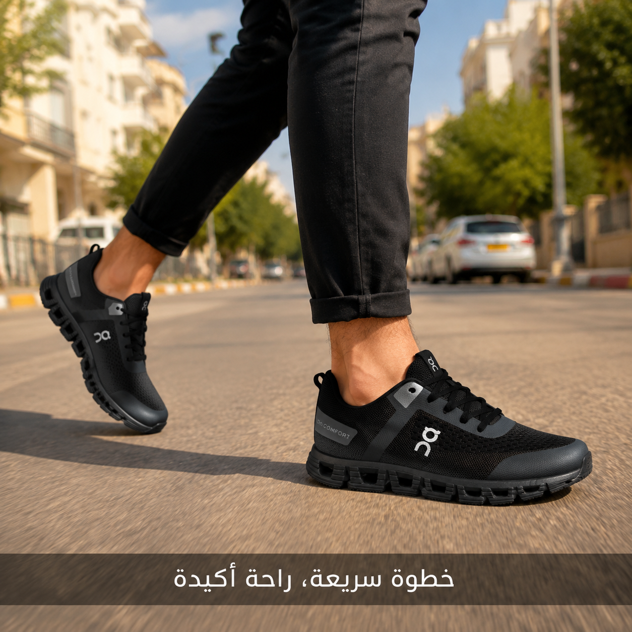 حذاء ON  امشِ على السحاب.. وخلّي رجليك يرتاحو! ☁️