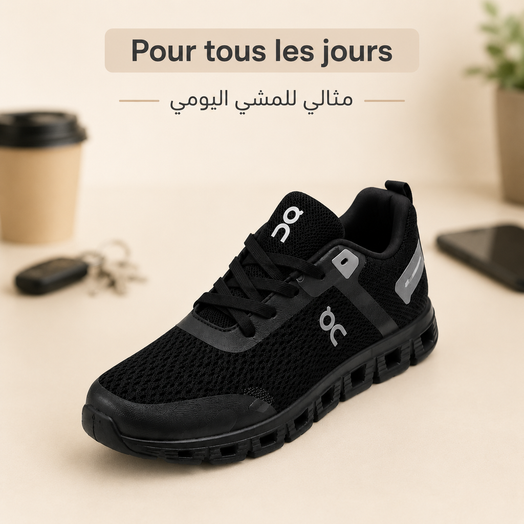 حذاء ON  امشِ على السحاب.. وخلّي رجليك يرتاحو! ☁️