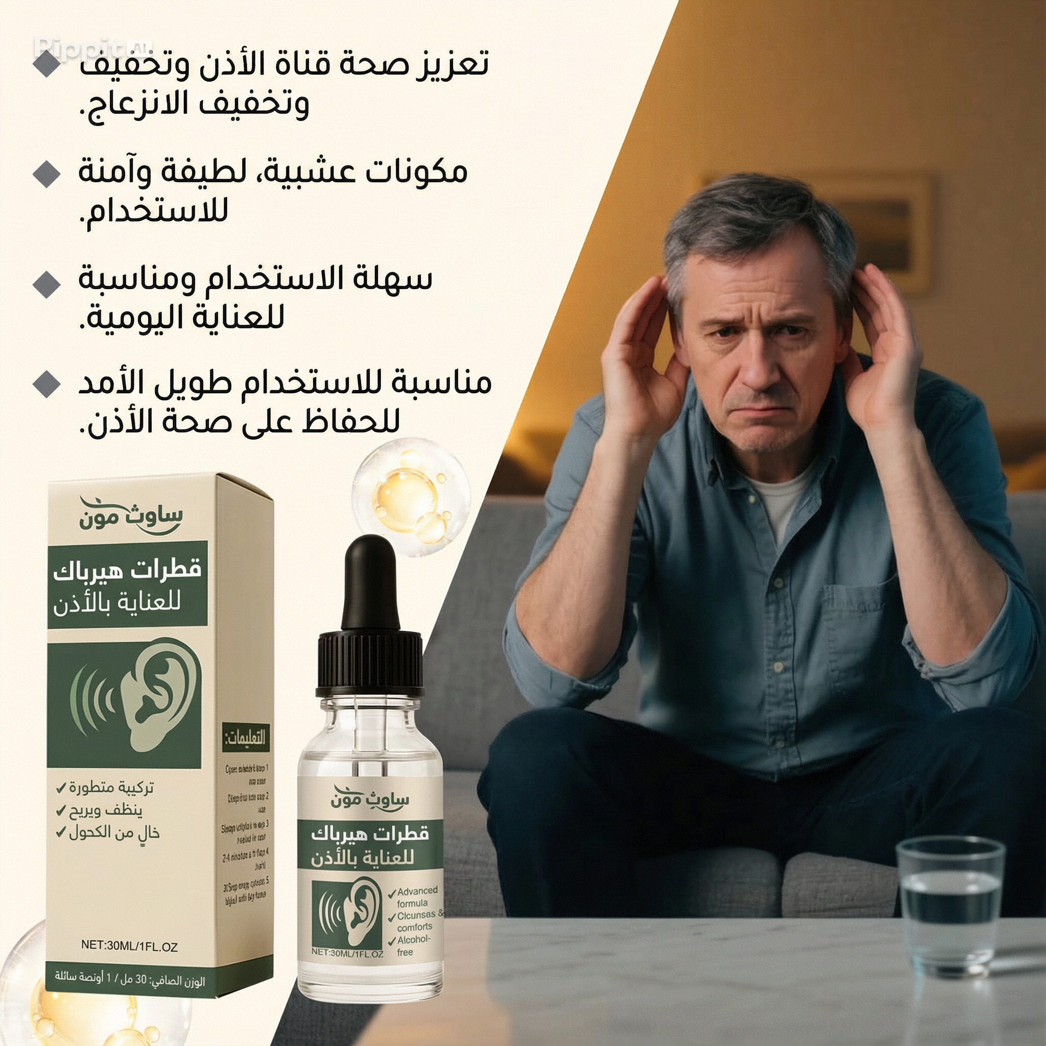 قطرات العناية بالأذن (منتح مستورد )