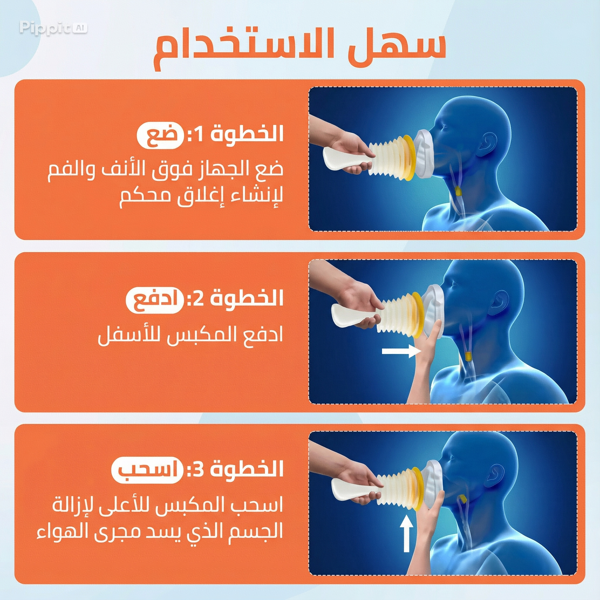 طقم إنقاذ الاختناق في حالات الطوارئ:،